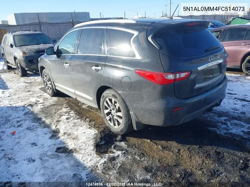 5N1AL0MM4FC514073 2015 Infiniti Qx60