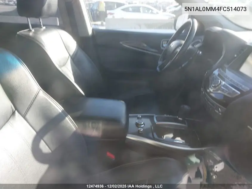 5N1AL0MM4FC514073 2015 Infiniti Qx60