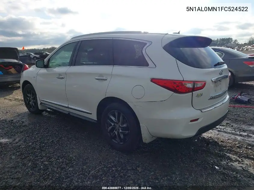 5N1AL0MN1FC524522 2015 Infiniti Qx60