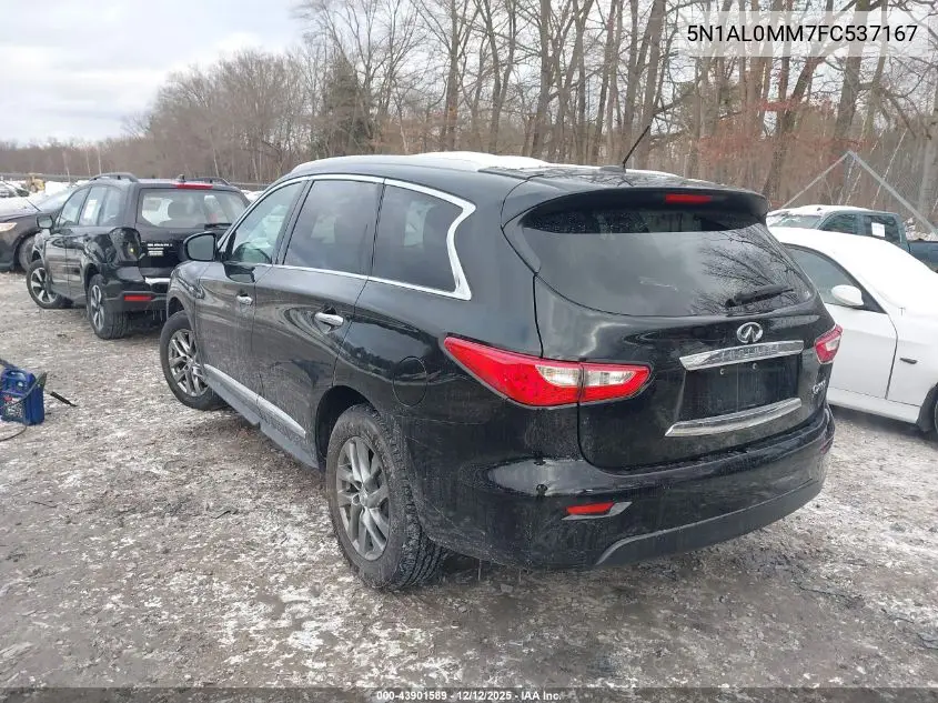5N1AL0MM7FC537167 2015 Infiniti Qx60