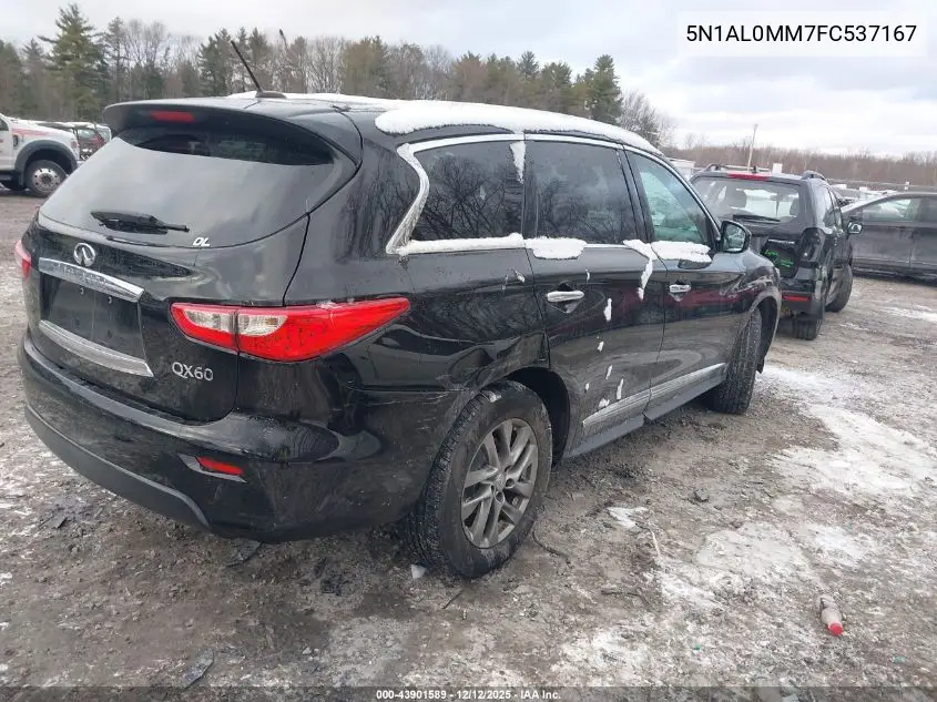 5N1AL0MM7FC537167 2015 Infiniti Qx60