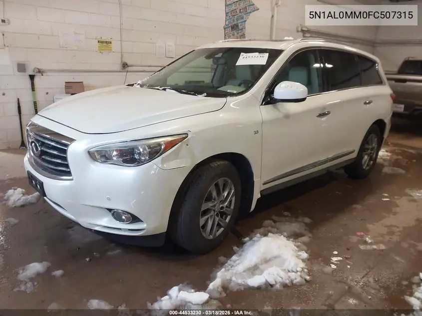 5N1AL0MM0FC507315 2015 Infiniti Qx60
