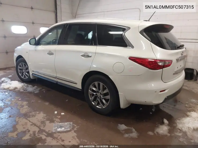 5N1AL0MM0FC507315 2015 Infiniti Qx60