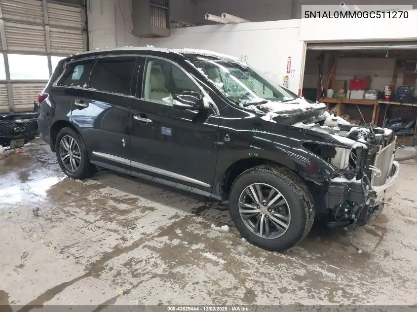5N1AL0MM0GC511270 2016 Infiniti Qx60