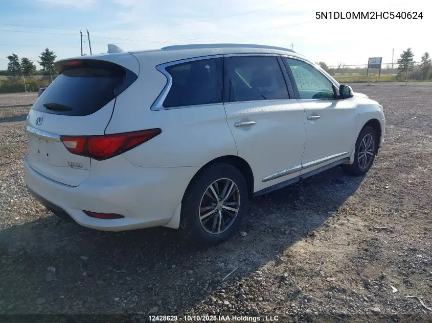 5N1DL0MM2HC540624 2017 Infiniti Qx60