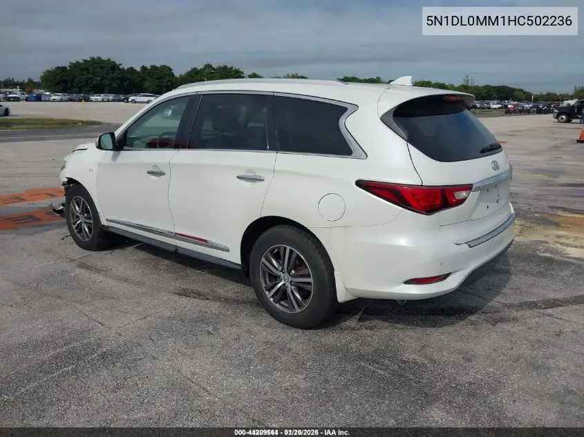 5N1DL0MM1HC502236 2017 Infiniti Qx60