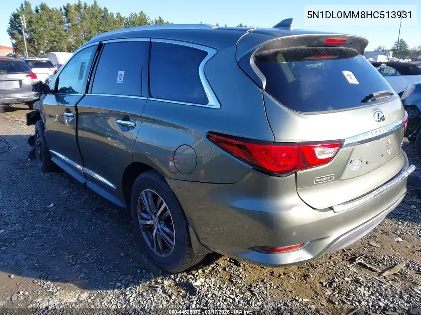 5N1DL0MM8HC513931 2017 Infiniti Qx60