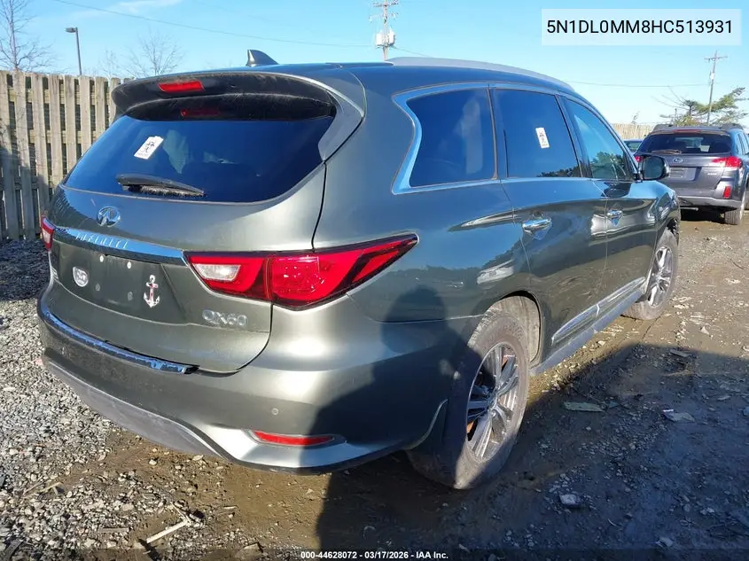 5N1DL0MM8HC513931 2017 Infiniti Qx60