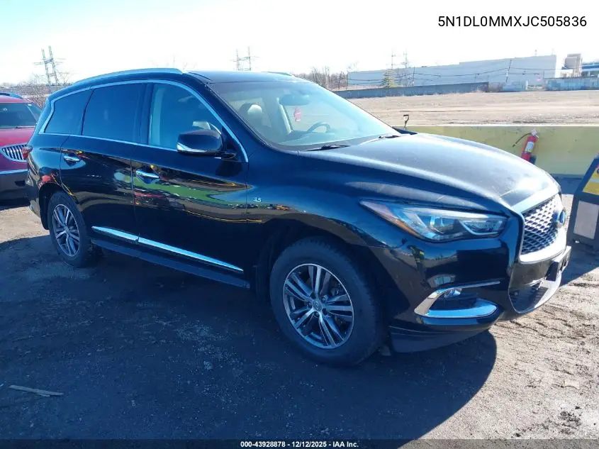 5N1DL0MMXJC505836 2018 Infiniti Qx60
