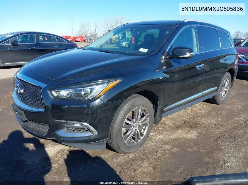 5N1DL0MMXJC505836 2018 Infiniti Qx60