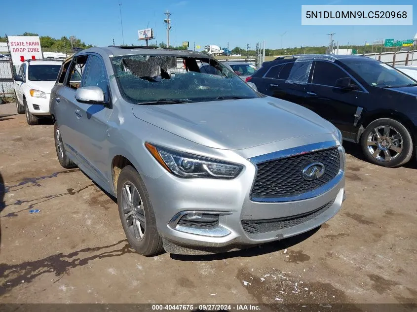 5N1DL0MN9LC520968 2020 Infiniti Qx60 Pure