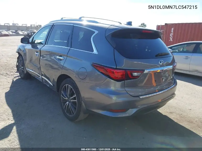 5N1DL0MN7LC547215 2020 Infiniti Qx60 Signature Edition