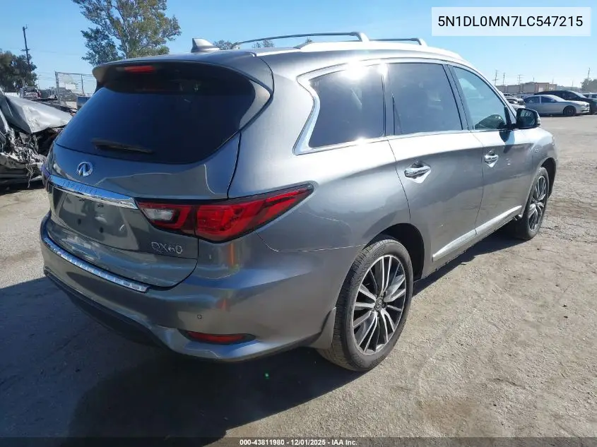 5N1DL0MN7LC547215 2020 Infiniti Qx60 Signature Edition
