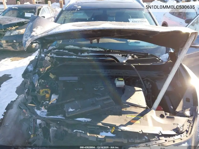 5N1DL0MM0LC530635 2020 Infiniti Qx60 Luxe Awd