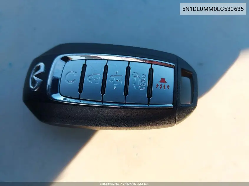 5N1DL0MM0LC530635 2020 Infiniti Qx60 Luxe Awd