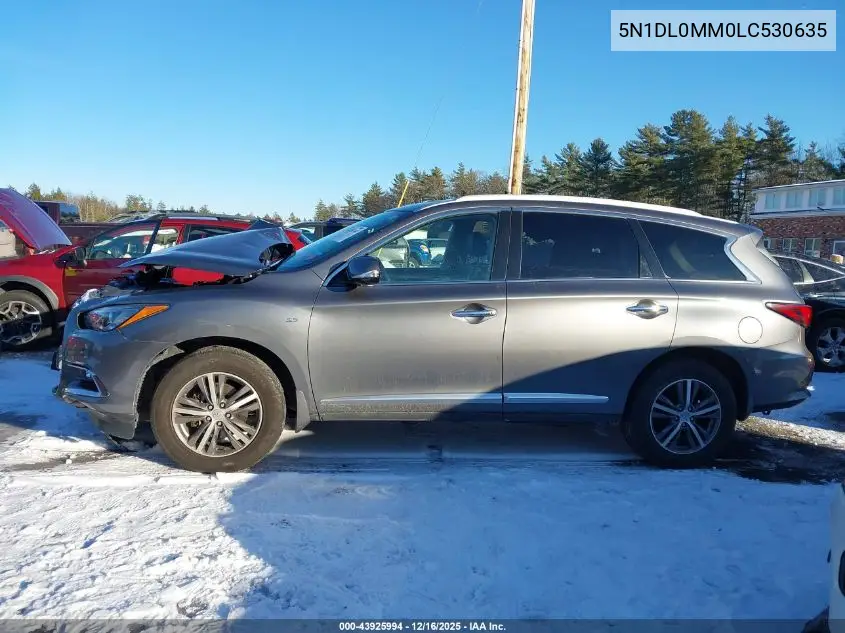 5N1DL0MM0LC530635 2020 Infiniti Qx60 Luxe Awd