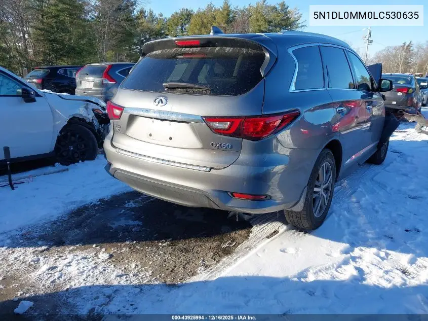 5N1DL0MM0LC530635 2020 Infiniti Qx60 Luxe Awd