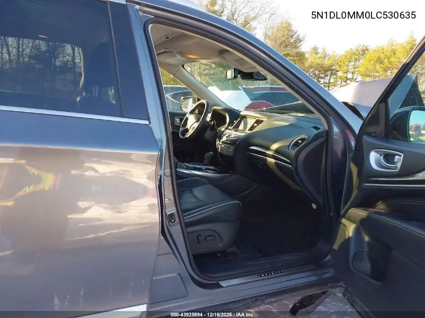 5N1DL0MM0LC530635 2020 Infiniti Qx60 Luxe Awd