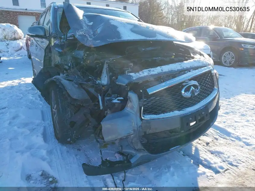 5N1DL0MM0LC530635 2020 Infiniti Qx60 Luxe Awd
