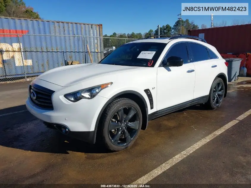 JN8CS1MW0FM482423 2015 Infiniti Qx70