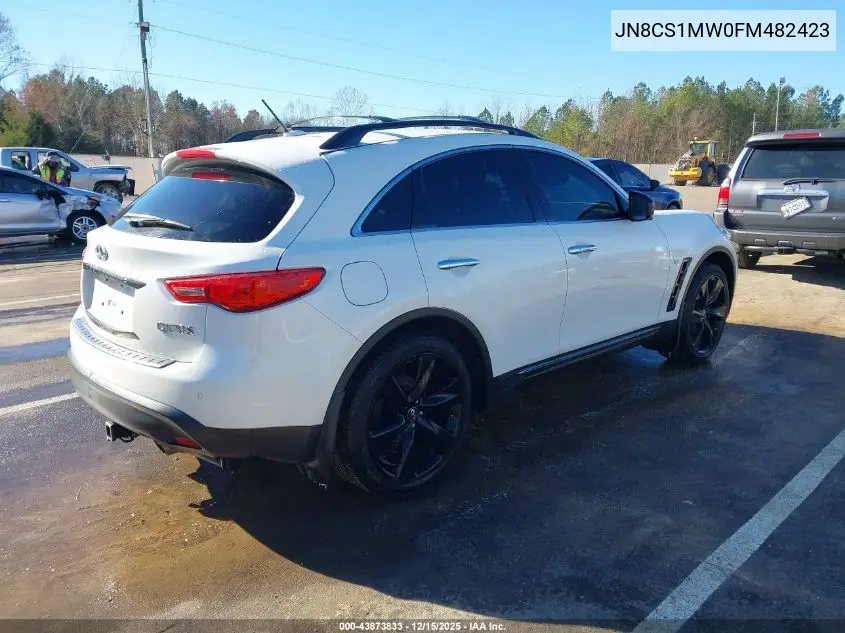 JN8CS1MW0FM482423 2015 Infiniti Qx70