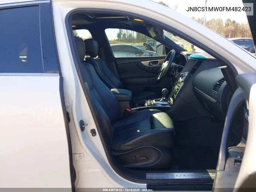 JN8CS1MW0FM482423 2015 Infiniti Qx70