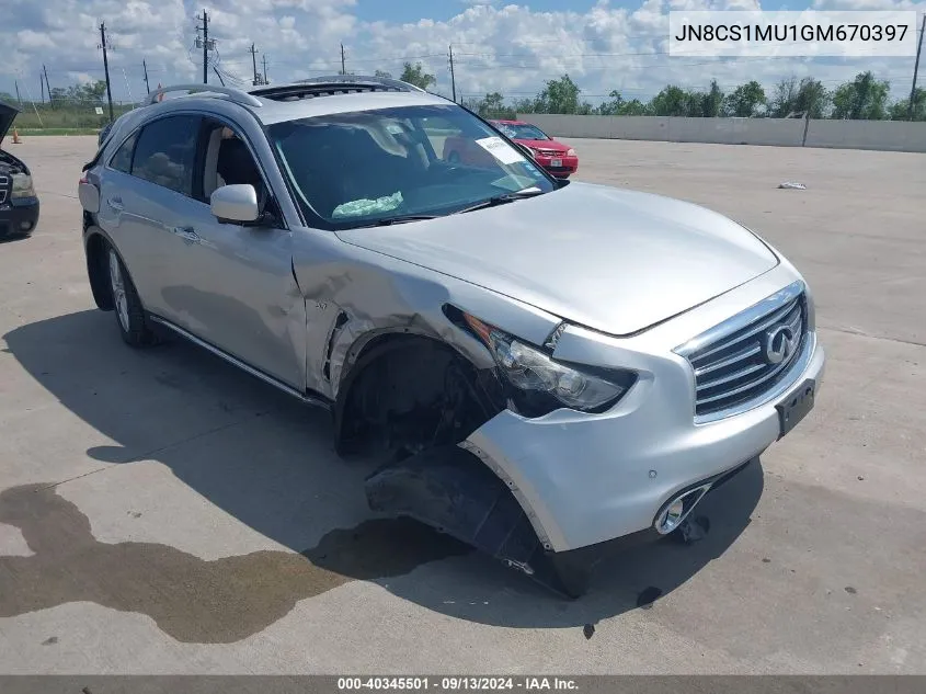 JN8CS1MU1GM670397 2016 Infiniti Qx70