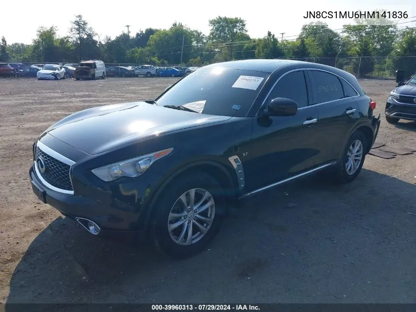 JN8CS1MU6HM141836 2017 Infiniti Qx70