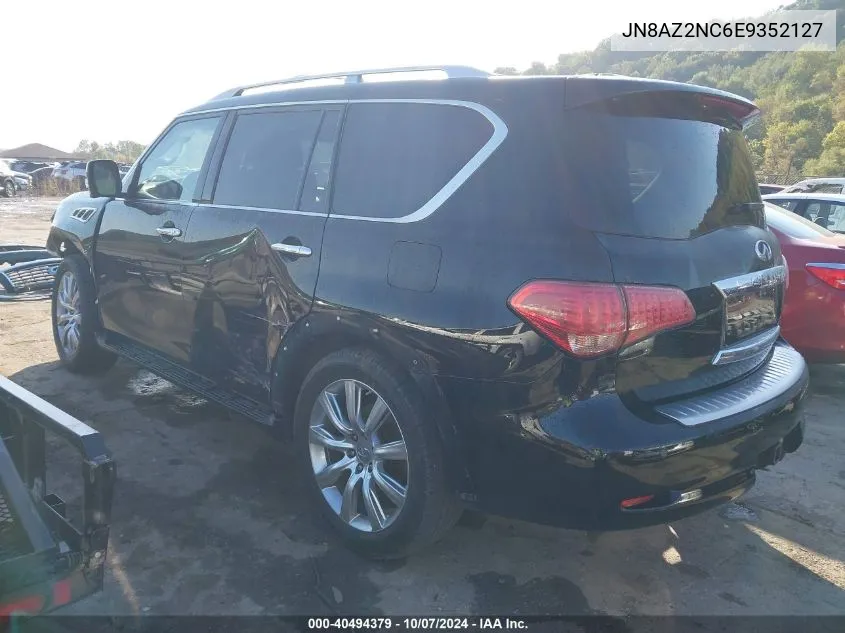 2014 Infiniti Qx80 VIN: JN8AZ2NC6E9352127 Lot: 40494379