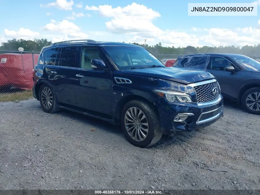 JN8AZ2ND9G9800047 2016 Infiniti Qx80