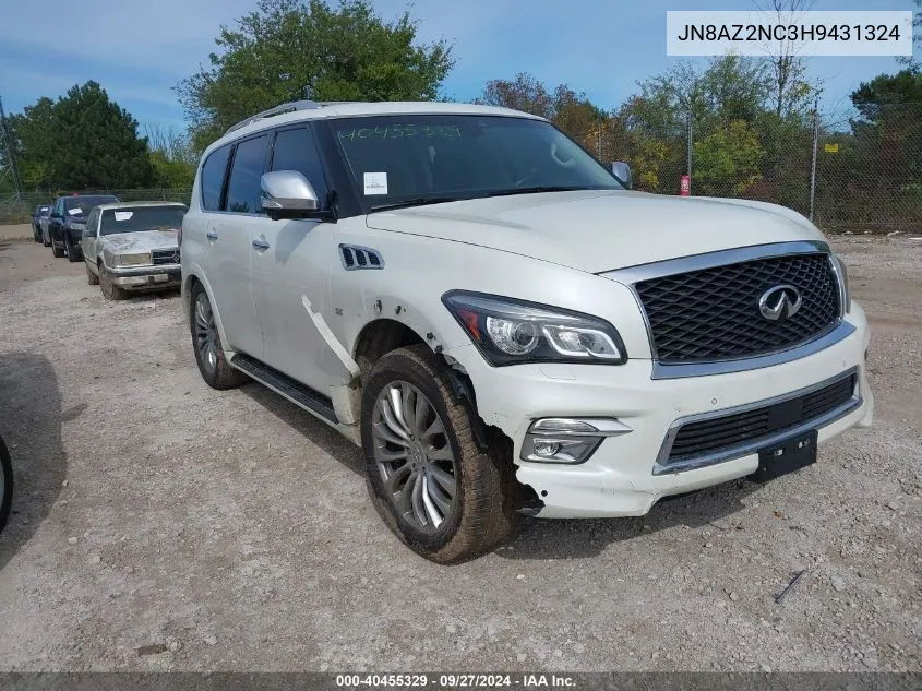 JN8AZ2NC3H9431324 2017 Infiniti Qx80 Limited/Signature Edition