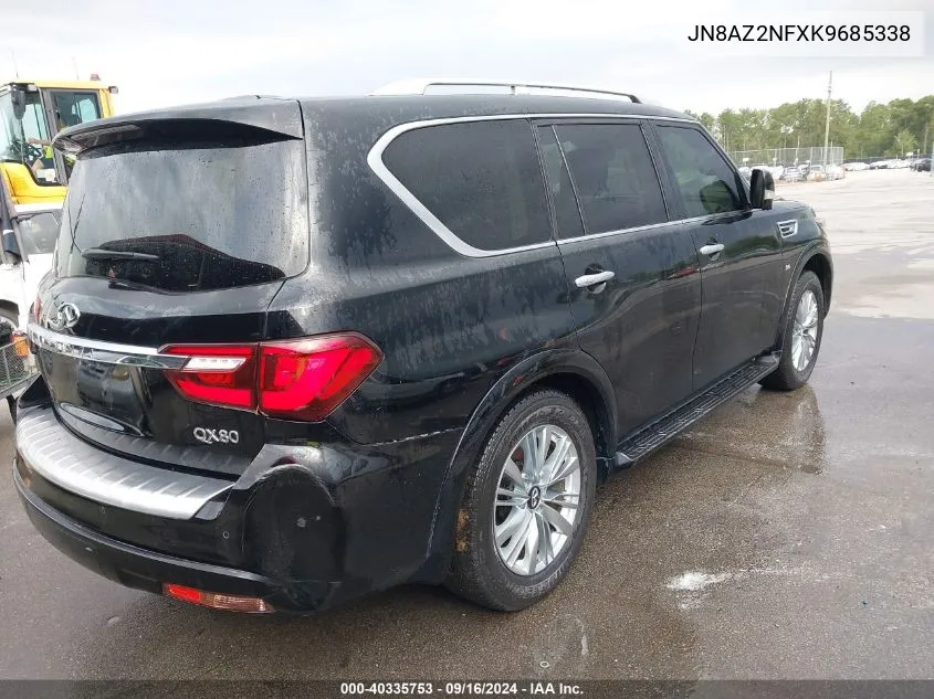 JN8AZ2NFXK9685338 2019 Infiniti Qx80 Luxe