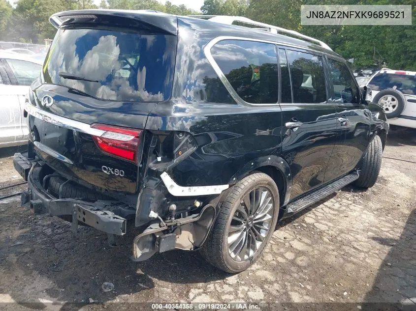 JN8AZ2NFXK9689521 2019 Infiniti Qx80 Luxe