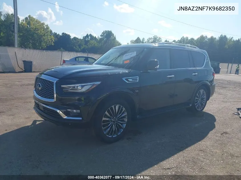 2019 Infiniti Qx80 Luxe VIN: JN8AZ2NF7K9682350 Lot: 40362077