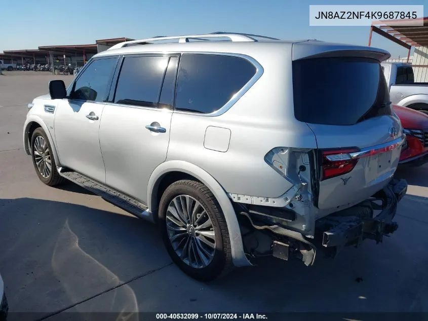 JN8AZ2NF4K9687845 2019 Infiniti Qx80 Luxe