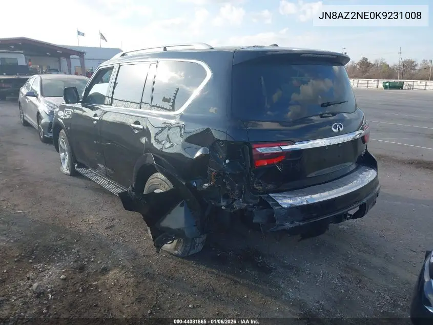 JN8AZ2NE0K9231008 2019 Infiniti Qx80 Luxe