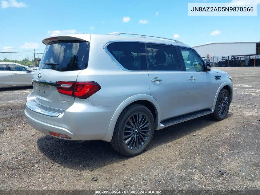 JN8AZ2AD5N9870566 2022 Infiniti Qx80 Premium Select