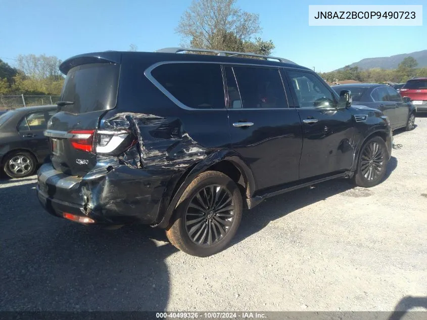 2023 Infiniti Qx80 Sensory Awd VIN: JN8AZ2BC0P9490723 Lot: 40499326