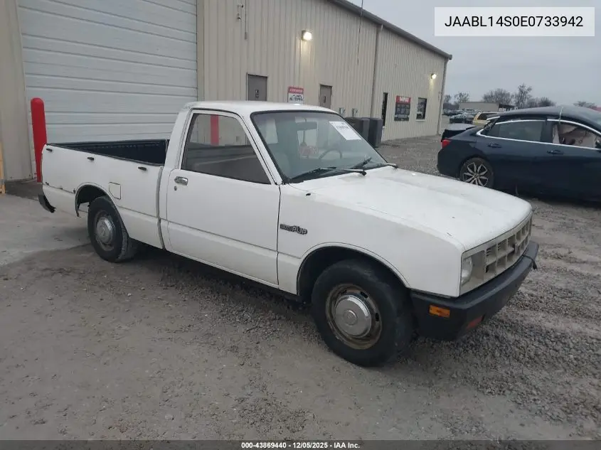 JAABL14S0E0733942 1984 Isuzu Pup