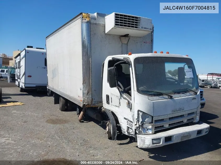 JALC4W160F7004815 2015 Isuzu Npr Dsl Reg At