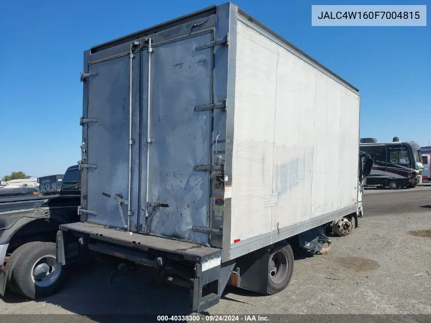 JALC4W160F7004815 2015 Isuzu Npr Dsl Reg At