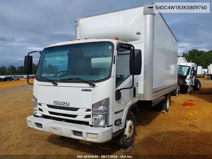 54DC4W1B3KS809760 2019 Isuzu Npr Hd