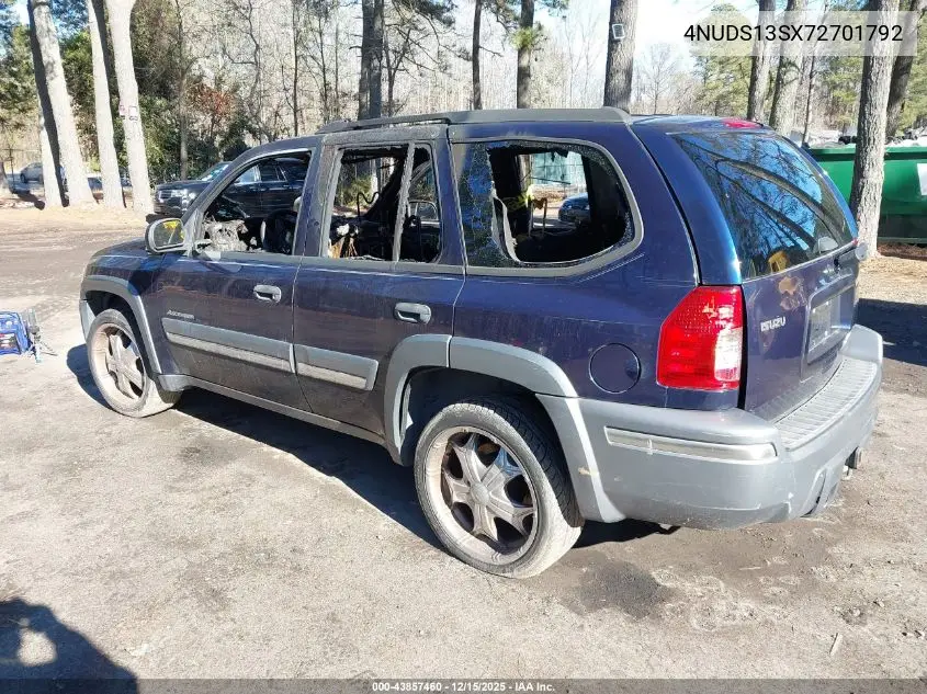4NUDS13SX72701792 2007 Isuzu Ascender S