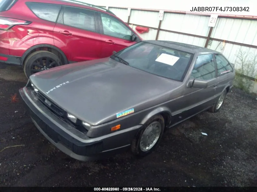 JABBR07F4J7308342 1988 Isuzu Impulse