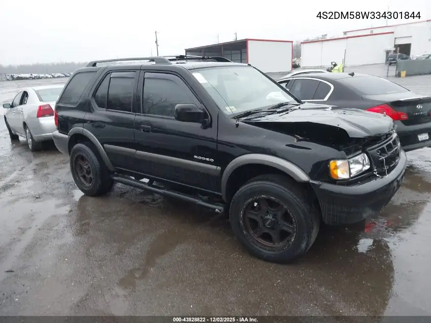 4S2DM58W334301844 2003 Isuzu Rodeo S 3.2L V6