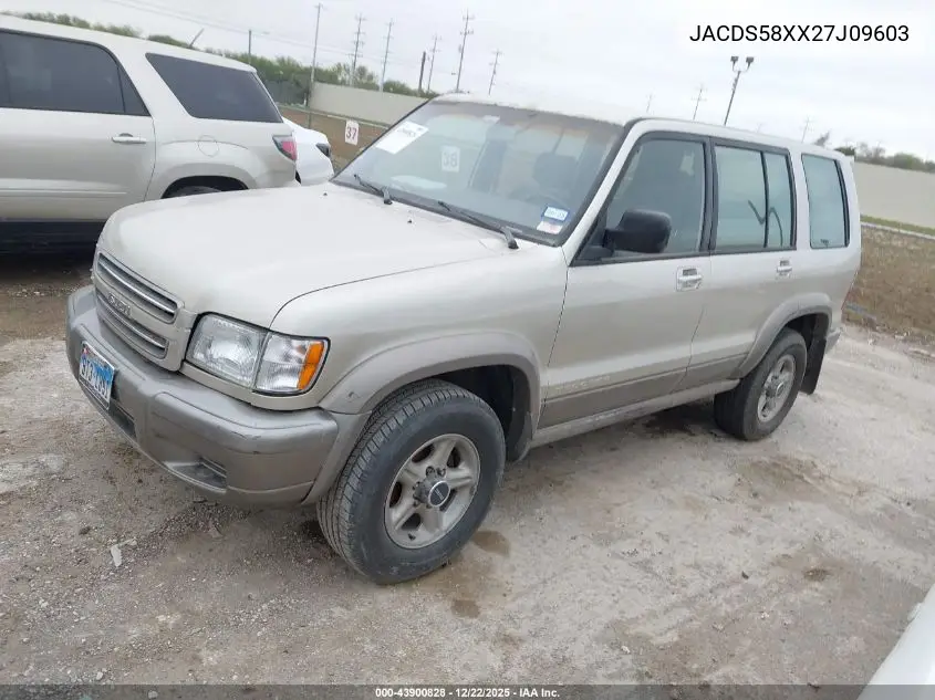 JACDS58XX27J09603 2002 Isuzu Trooper Limited/Ls/S