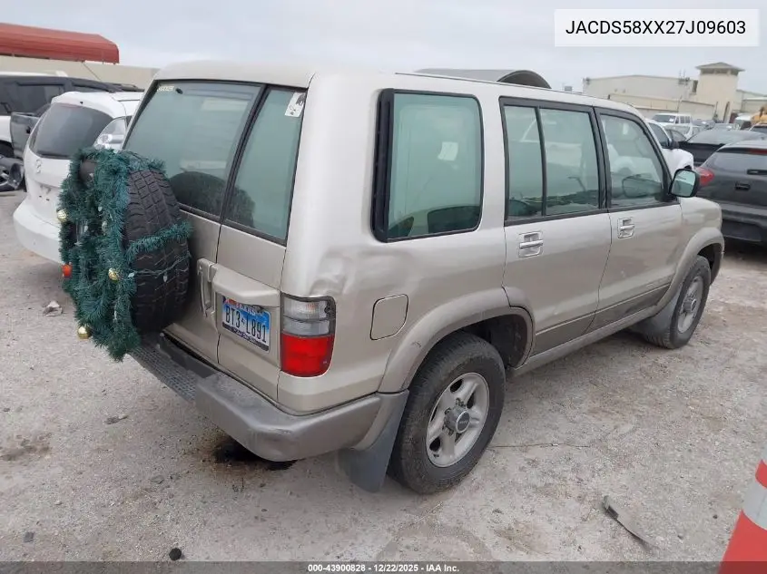 JACDS58XX27J09603 2002 Isuzu Trooper Limited/Ls/S