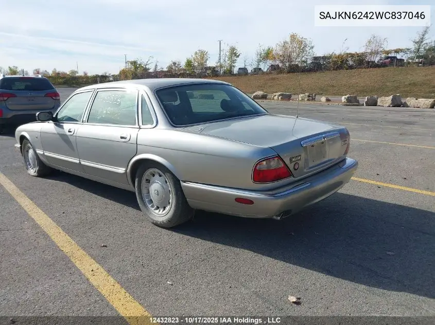 SAJKN6242WC837046 1998 Jaguar Vandenplas