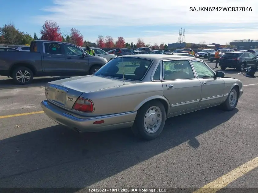 SAJKN6242WC837046 1998 Jaguar Vandenplas