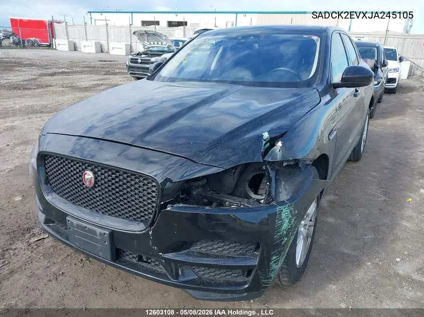 2018 Jaguar F-Pace Prestige VIN: SADCK2EVXJA245105 Lot: 12603108